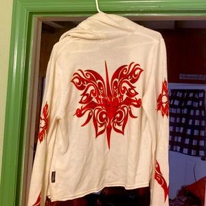 women’s large Harley davidson sweater zip up